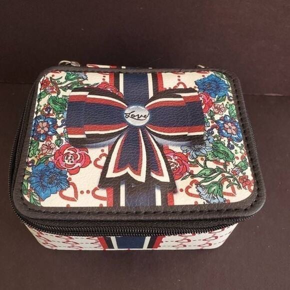 Brighton Be Your Kind‎ of Beautiful Zip Around Jewelry Travel Case Vacation - Picture 1 of 8